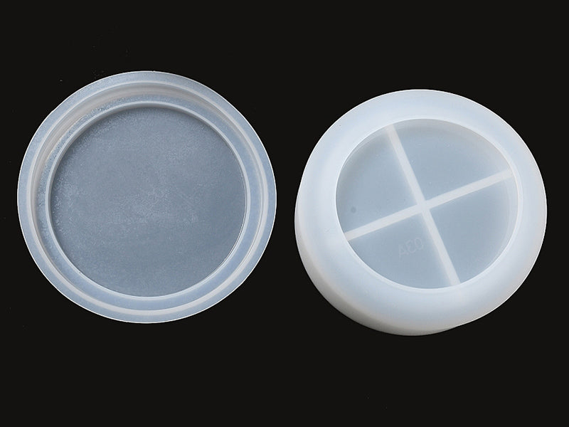 achat Moule silicone - Boîte lisse et couvercle - 11 cm