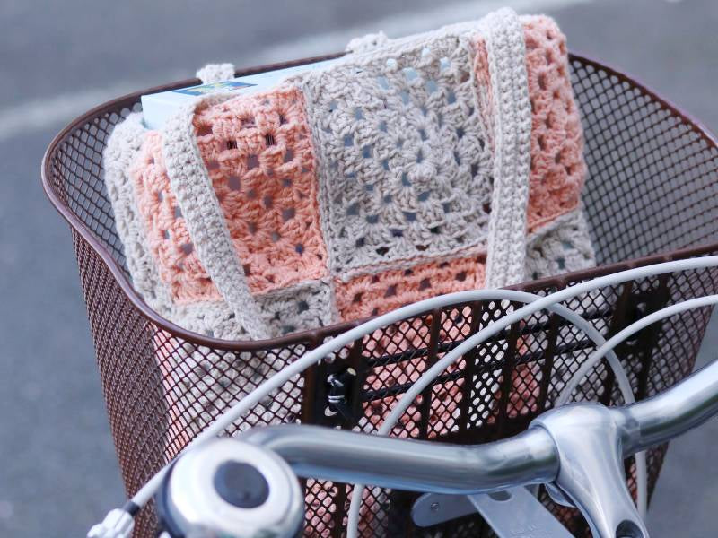 achat Kit DIY Mercerie - Mon sac en granny squares - Pêche