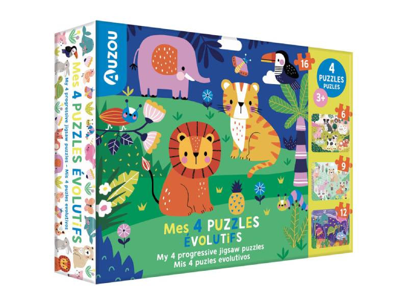Achat Mes 4 puzzles évolutifs