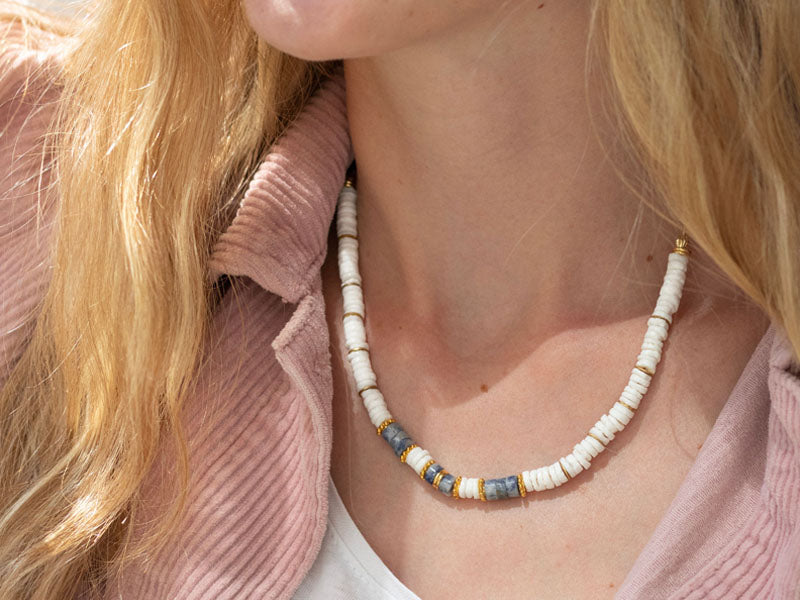 achat Kit DIY Bijouterie - Mon collier en perles heishi et Jaspe