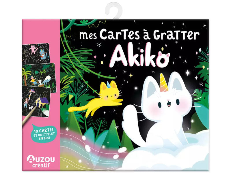 Achat Mes cartes à gratter akiko - Ma pochette d'artiste