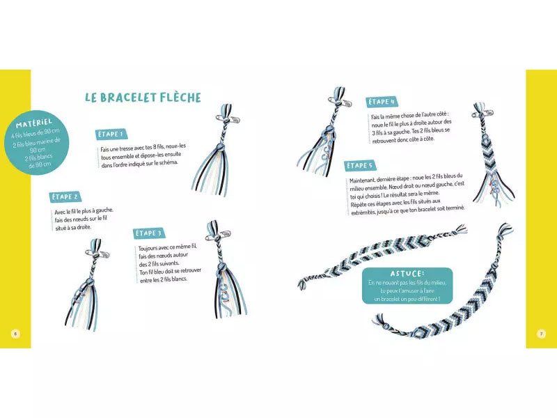 Achat Kit bracelets brésiliens - Mon coffret d'artiste
