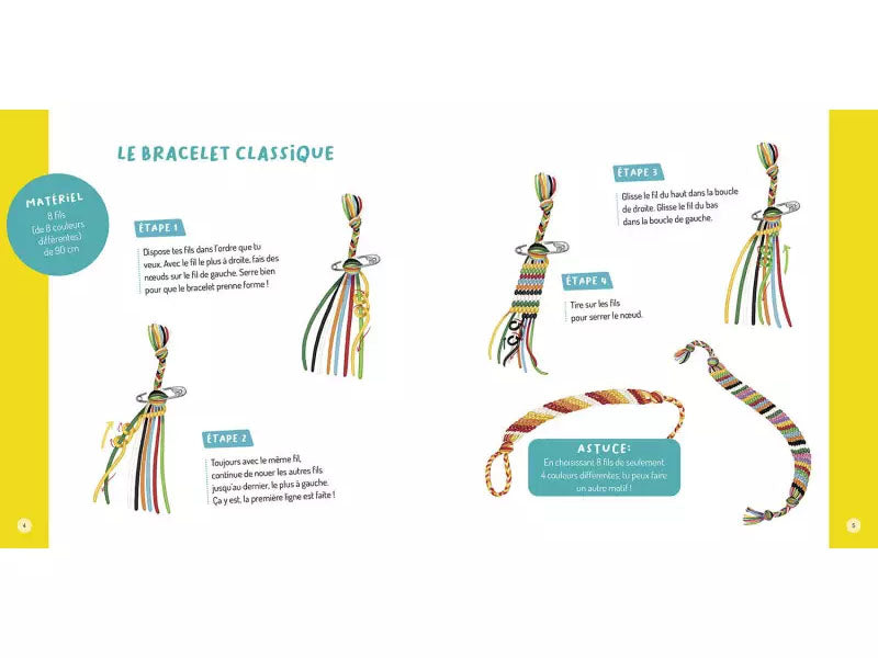 achat Kit bracelets brésiliens - Mon coffret d'artiste