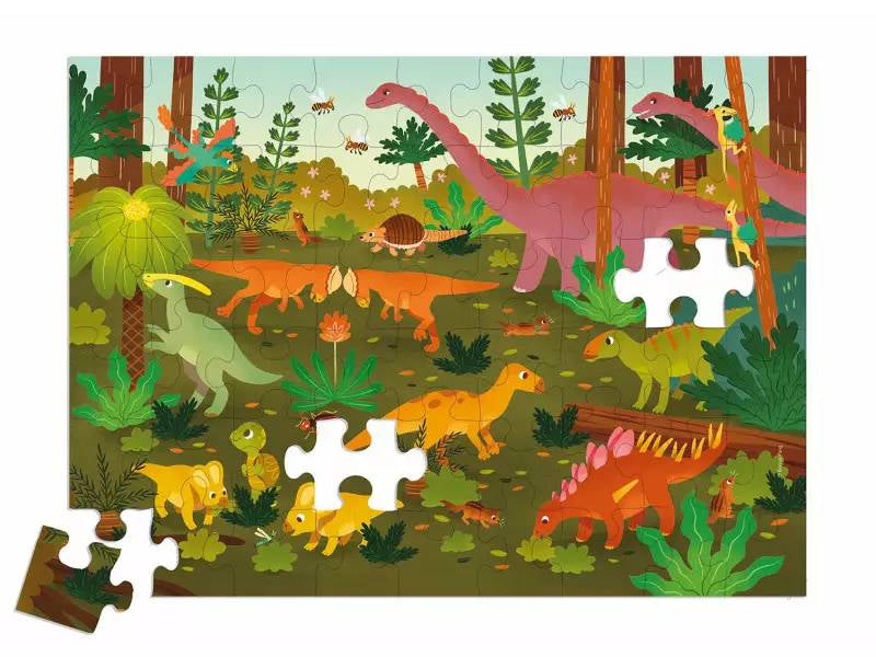 achat Mes 2 puzzles dinosaures