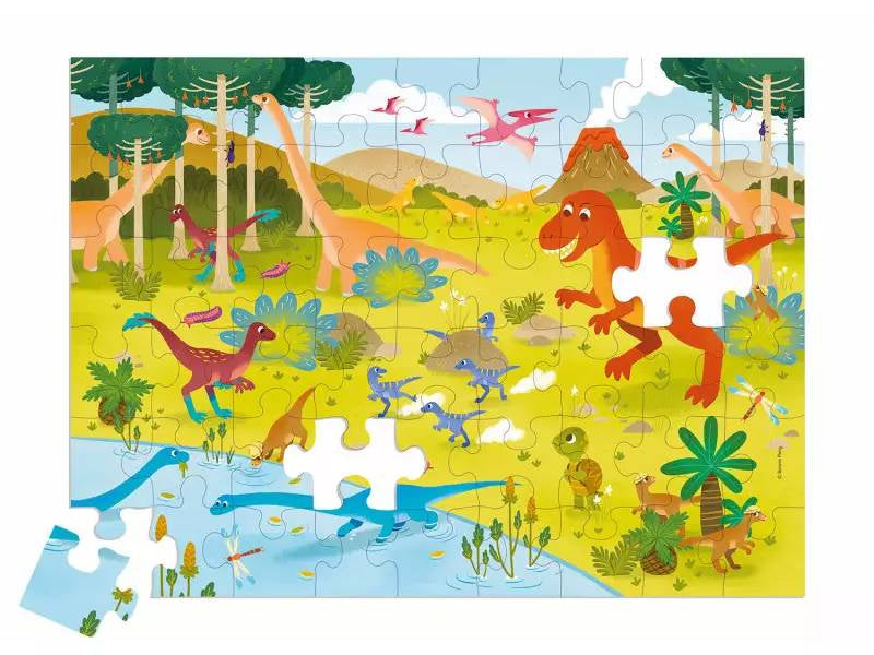 achat Mes 2 puzzles dinosaures