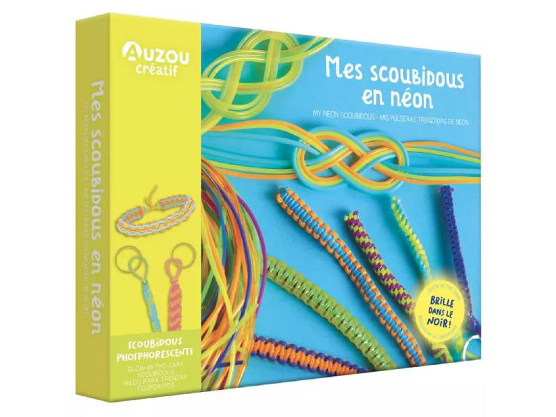 Achat Mes scoubidous en néon - Mon coffret d'artiste