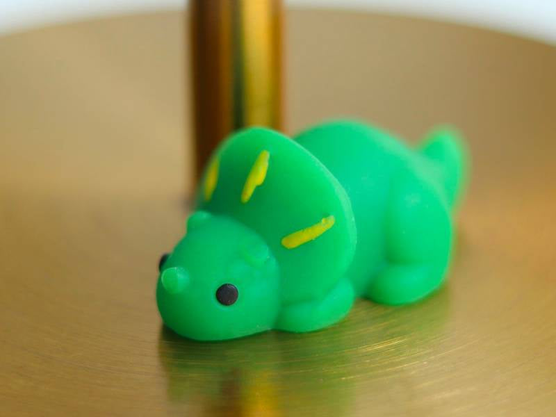 achat Mini squishy Tricératops