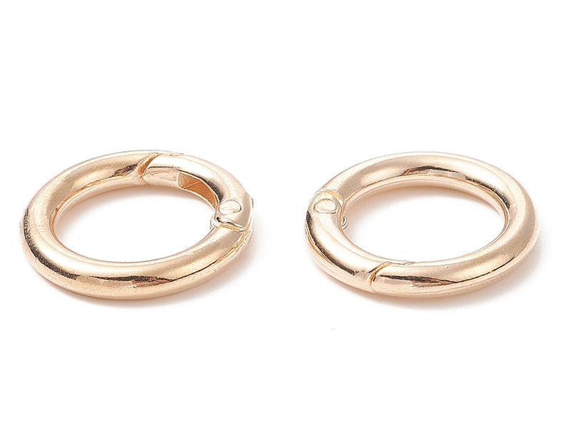 achat Fermoir mousqueton rond pour bijoux de téléphone - doré - 25 mm