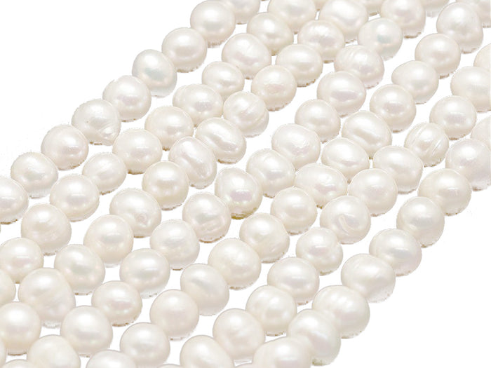 Achat 20 perles effet culture rondes - 8 mm