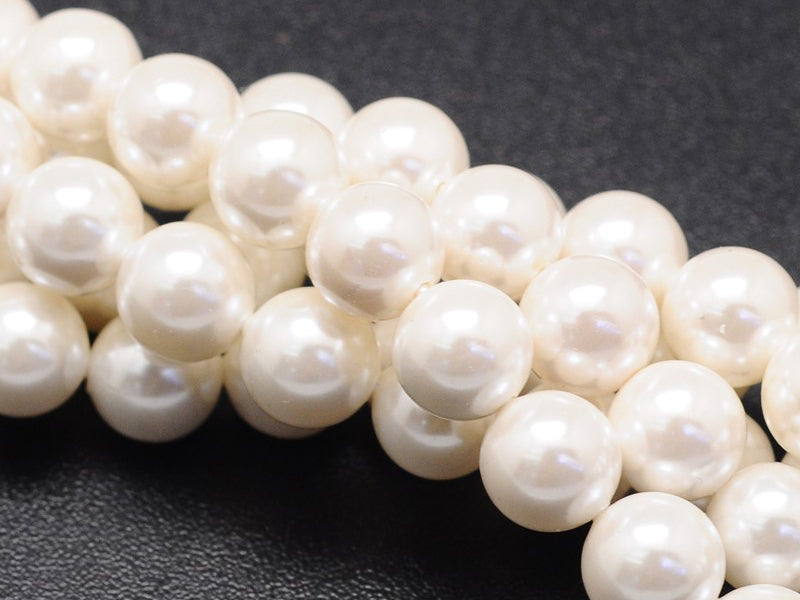 Achat 20 perles effet culture rondes - 8 mm