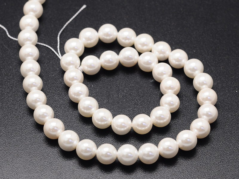 achat 20 perles effet culture rondes - 8 mm