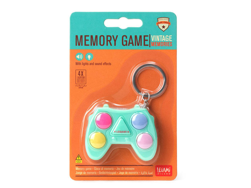Achat Mini Jeu Memory - Avec lumière et effet sonore - Turquoise