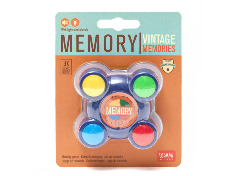 Achat Mini Jeu Memory - Avec lumière et effet sonore - Bleu nuit
