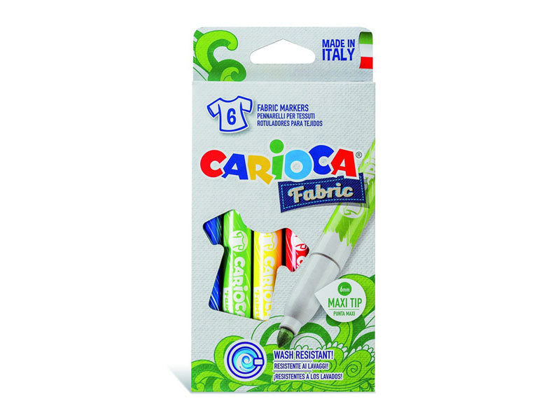 Achat Set de 6 feutres pour tissus - 6 mm