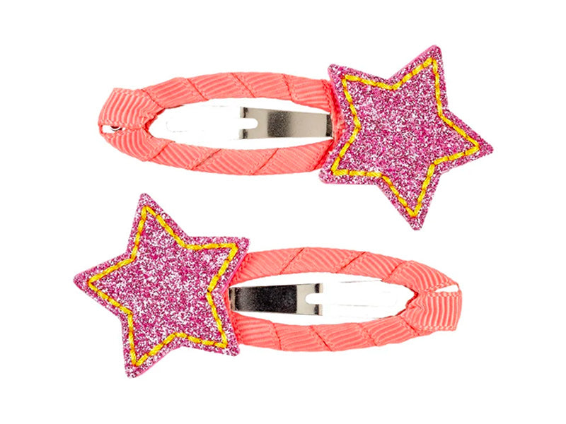 Achat Lot de 2 barrettes Agathe - Étoiles à paillettes