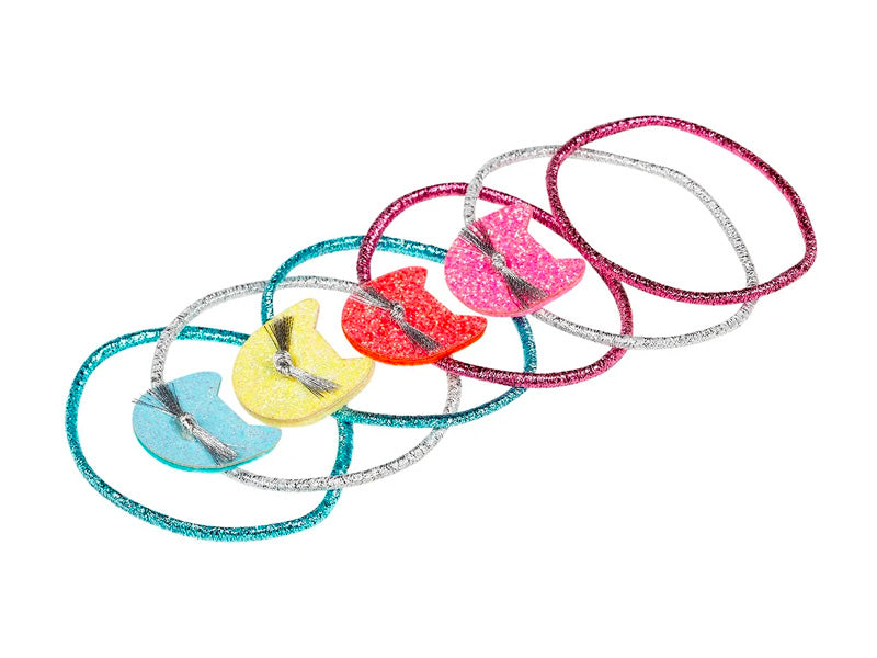 Achat Lot de 6 élastiques à cheveux chat Katia