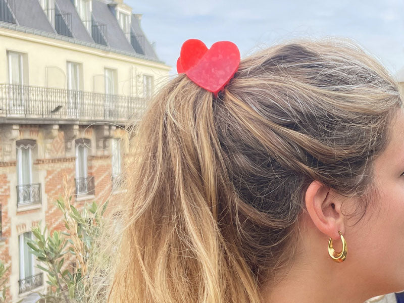 achat Pince à cheveux - Cœur
