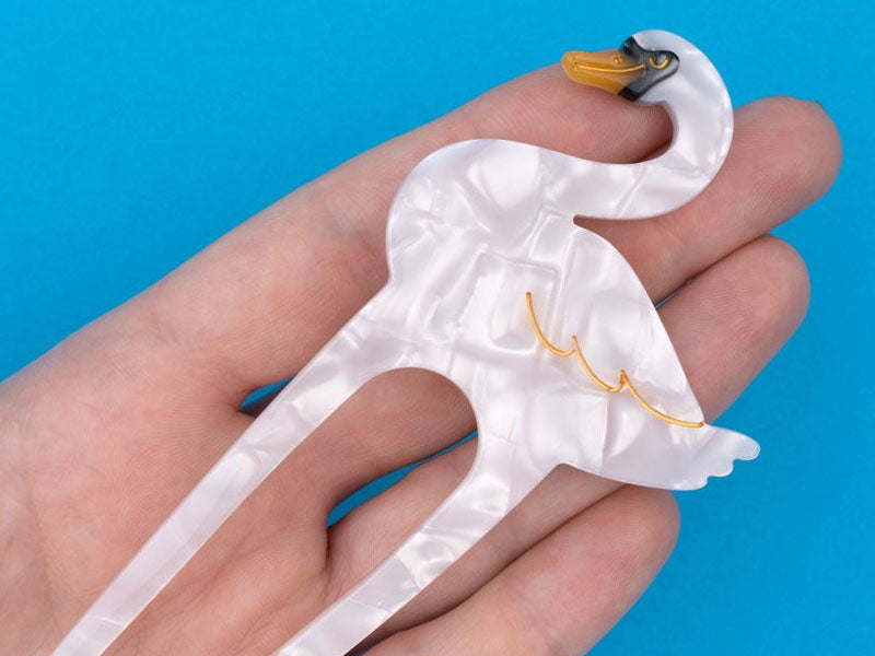 Achat Pic à cheveux - Cygne