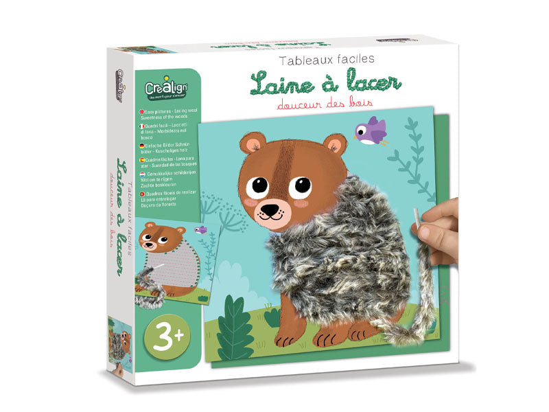 Achat Coffret créatif Laine à lacer "Douceur des Bois"