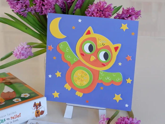 Achat Coffret créatif portraits en relief - Animaux de la forêt