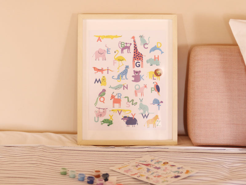 Achat Coffret peinture au numéro - Petit Pinceau - Animal Gang par Maja Tomljanovic