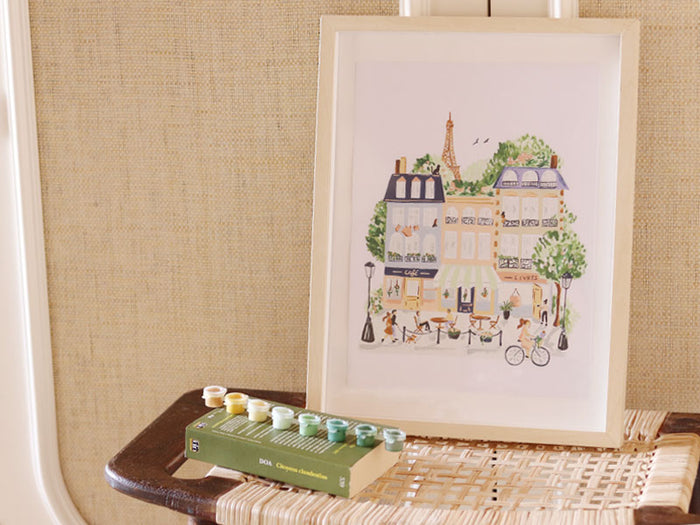 Achat Coffret peinture au numéro - Petit Pinceau - Paris par Sabina Fenn