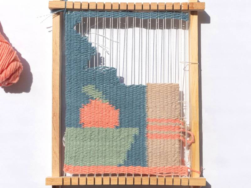Achat Kit DIY Mercerie - Mon tissage mural - Nature