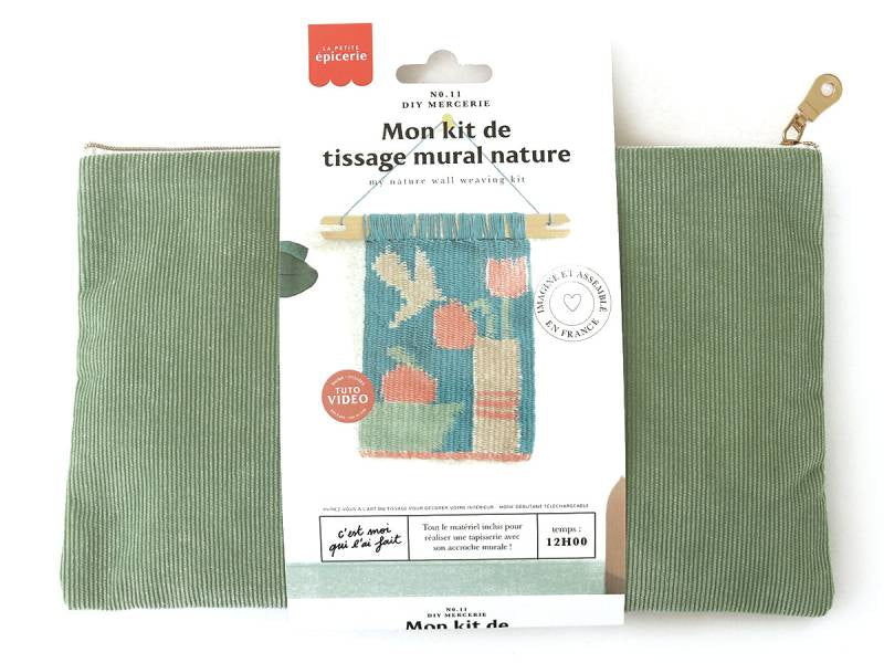 Achat Kit DIY Mercerie - Mon tissage mural - Nature