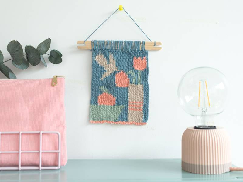 achat Kit DIY Mercerie - Mon tissage mural - Nature