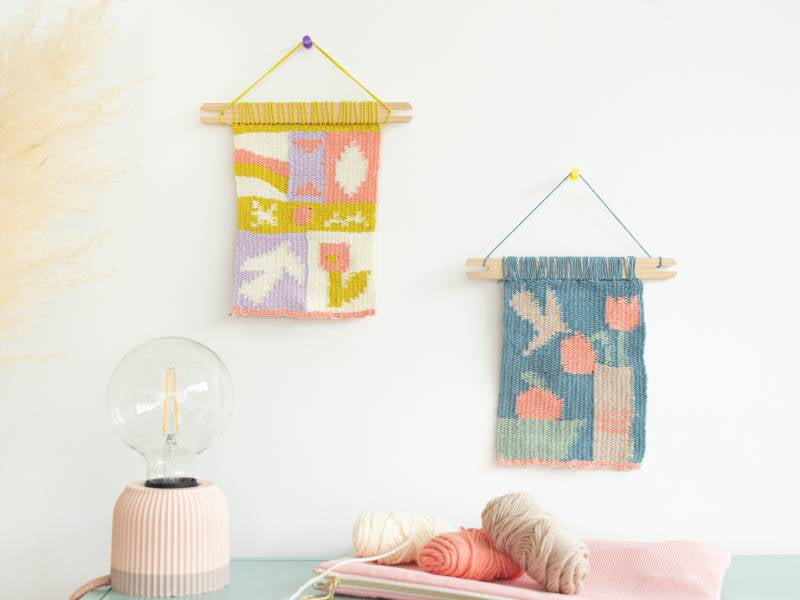 achat Kit DIY Mercerie - Mon tissage mural - Pop
