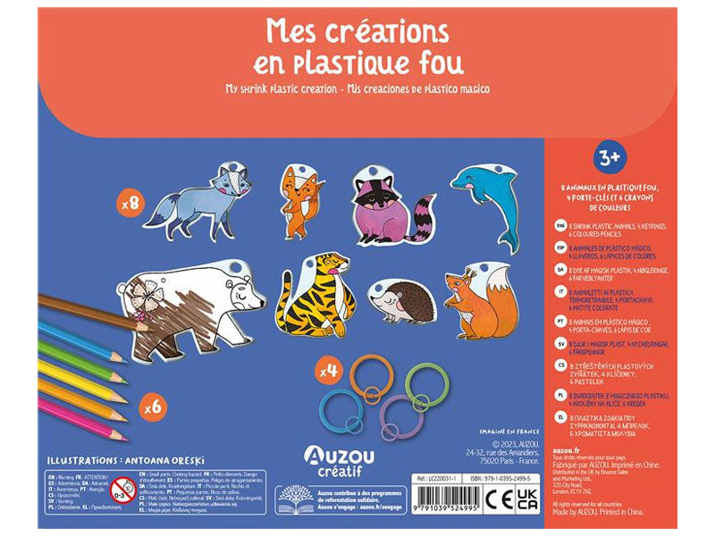Achat Coffret créatif - Mes créations en plastique fou