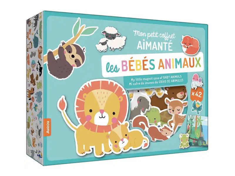 Achat Mon petit coffret aimanté - Les bébés animaux