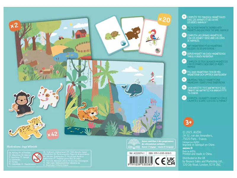achat Mon petit coffret aimanté - Les bébés animaux - Auzou