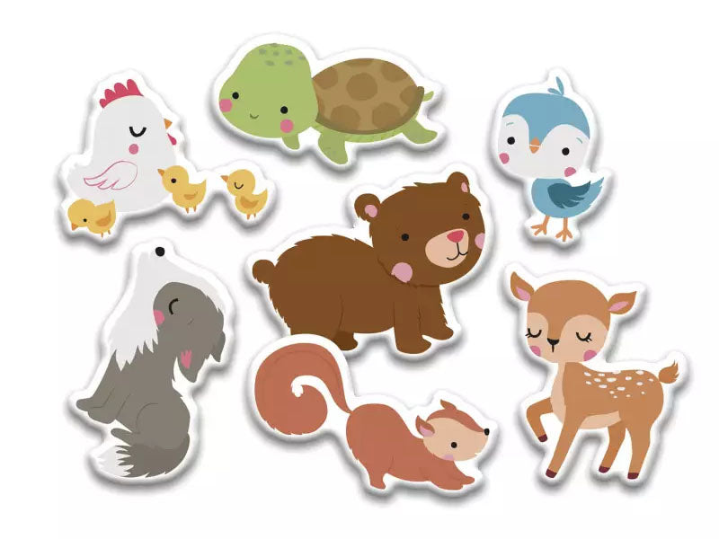 achat Mon petit coffret aimanté - Les bébés animaux