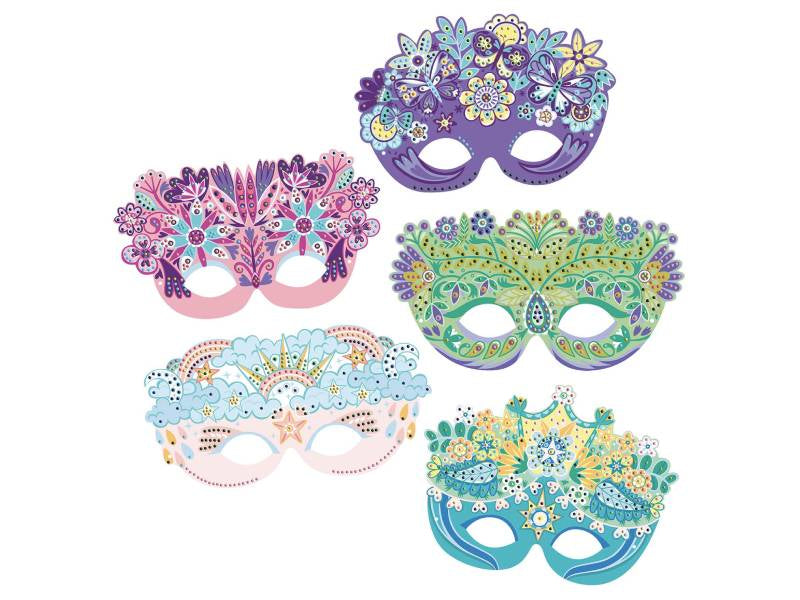 Achat Mes masques en strass - Ma pochette d'artiste