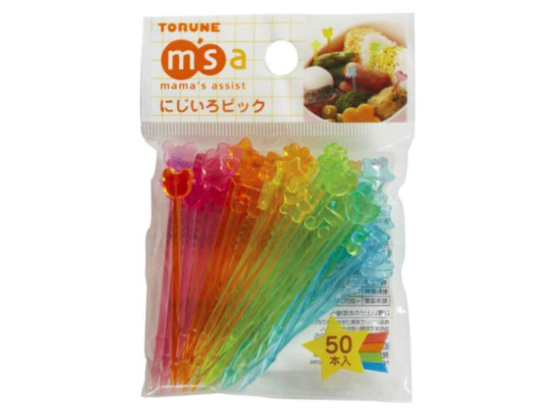 Achat Lot de 50 piques pour apéritif arc-en-ciel