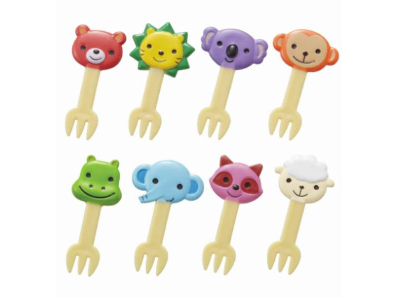 Achat Lot de 8 piques pour apéritif - Têtes d'animaux