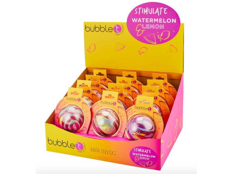 Achat Bombe de bain - Pastèque et citron