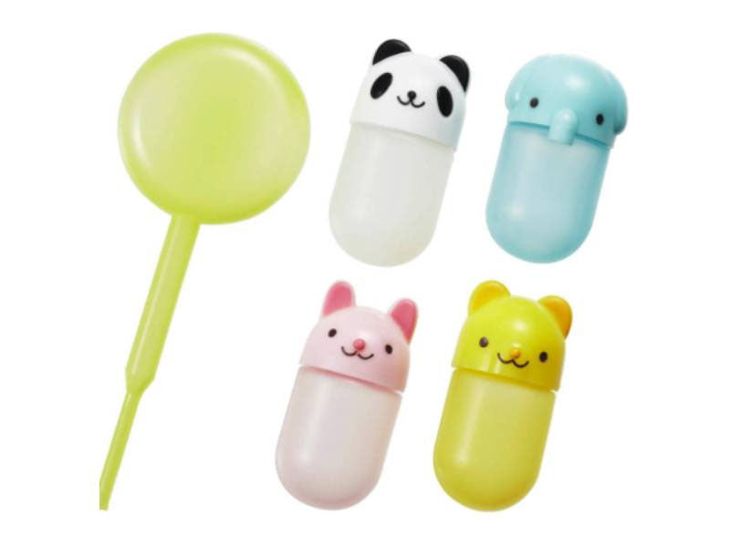 Achat Lot de 4 mini capsules animaux