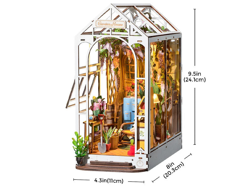 Robotime Rolife – Book Nook – Maison de jardin miniature Robotime Rolife – Book Nook – Maison de jardin miniature