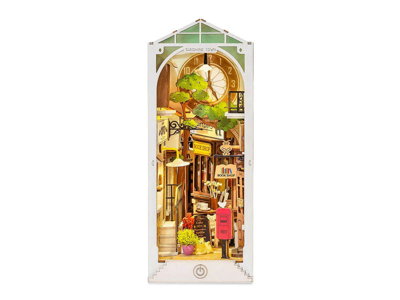 Achat Book Nook - Pièce miniature - Ville ensoleillée