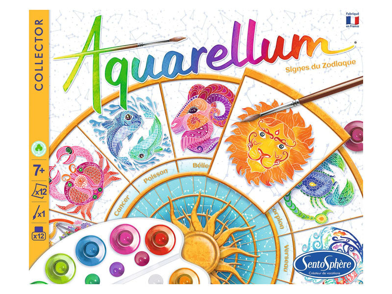 achat Coffret Aquarellum - Zodiaque