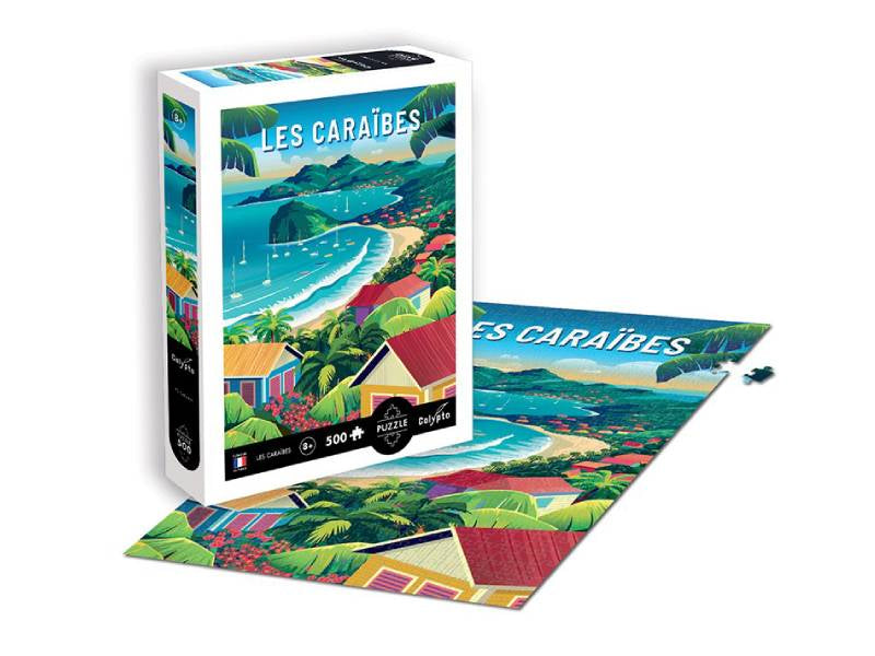 Achat Puzzle 500 pièces - Les caraïbes