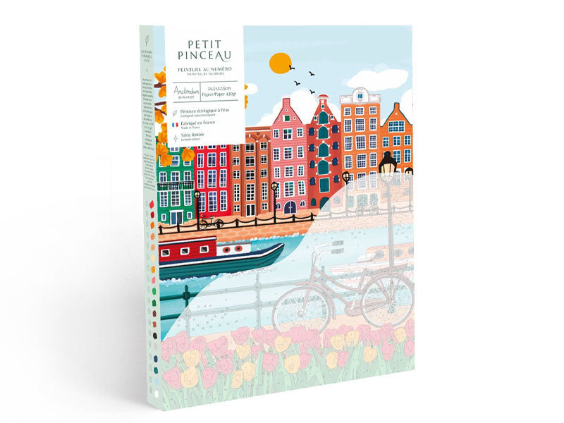 Achat Coffret peinture au numéro - Petit Pinceau - Amsterdam par Nidhi Kachhadiya