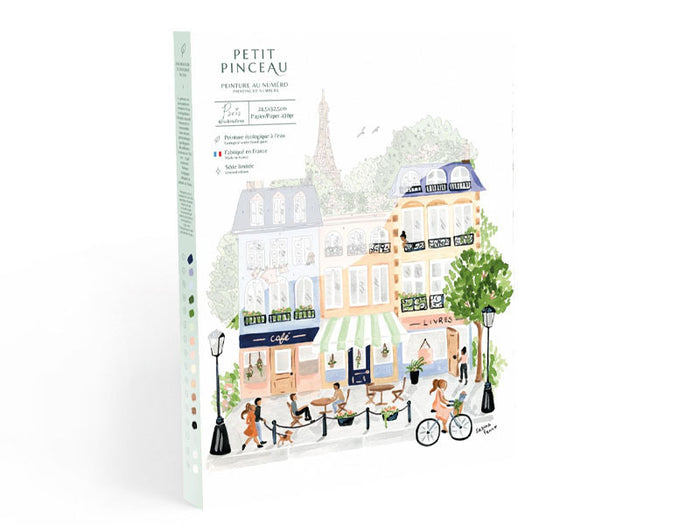 Achat Coffret peinture au numéro - Petit Pinceau - Paris par Sabina Fenn