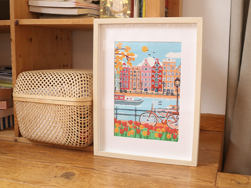 Achat Coffret peinture au numéro - Petit Pinceau - Amsterdam par Nidhi Kachhadiya