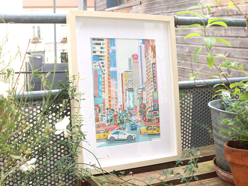 achat Coffret peinture au numéro - Petit Pinceau - Broadway and West 53RD par Grace Helmer