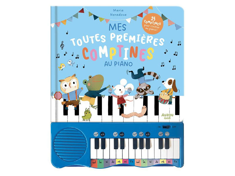Achat Mon livre piano - Mes toutes premières comptines au piano