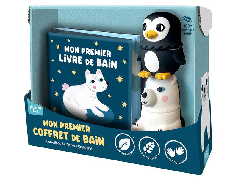 Achat Premier livre de bain - Mon premier coffret de bain éco-responsable