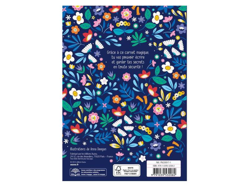 Achat Mon carnet secret - Sequins réversibles